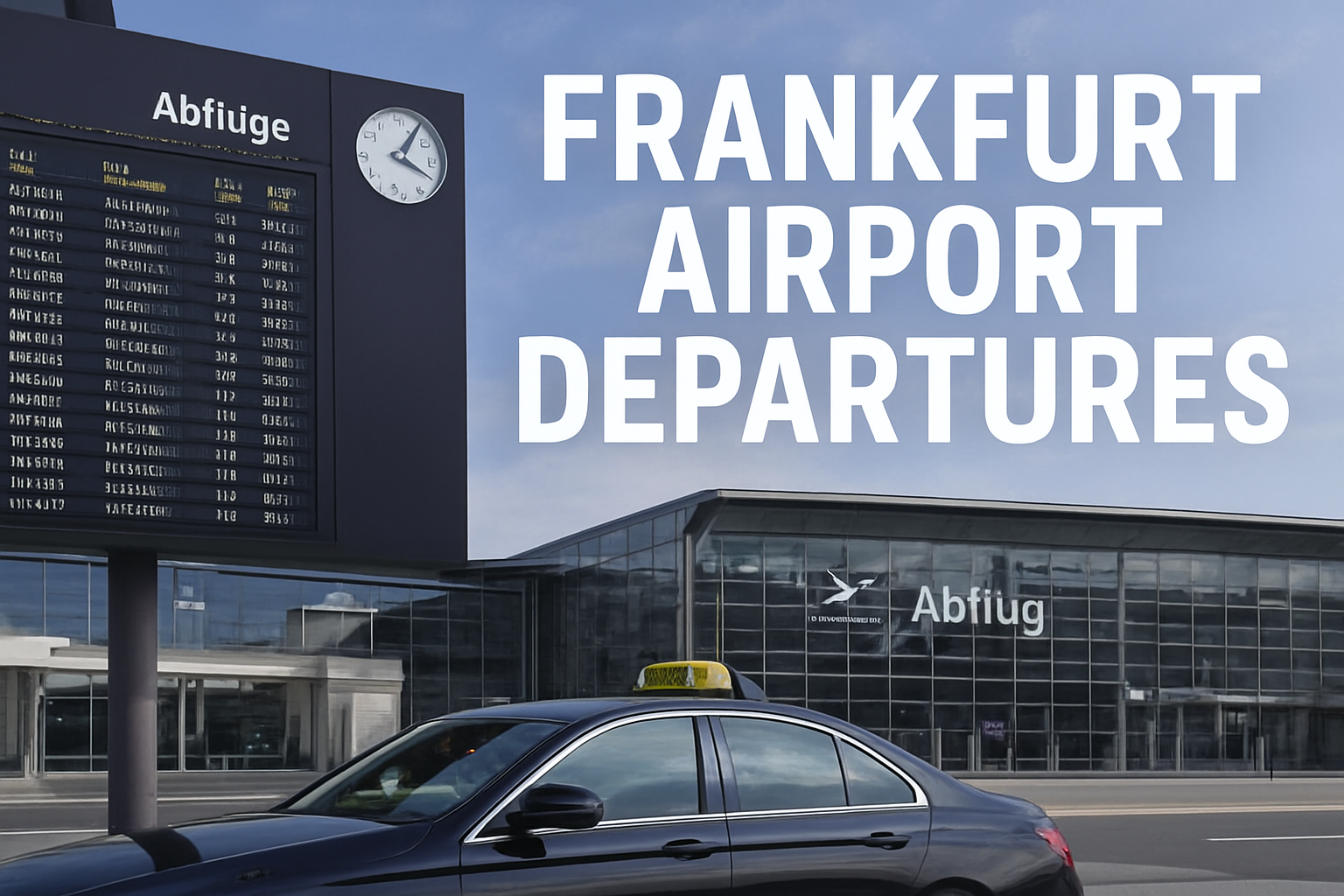 Frankfurt Airport Departures